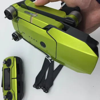  1 комплект флуоресцентных наклеек на руку пульта дистанционного управления водонепроницаемый прохладный для DJI Mavic Pro / Platinum Аксессуары для дронов