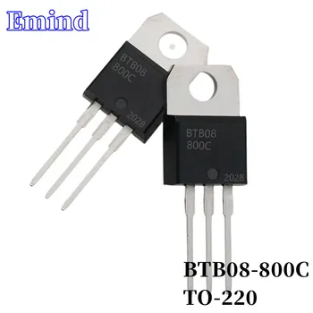 10 шт. BTB08-800C BTB08 Тиристор TO-220 8 А / 800 В DIP симистор большой чип