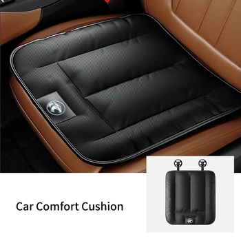 1PC Подушка для автомобильного сиденья Кожаная мягкая комфортная накладка с логотипом для Proton Exora Iriz R3 Wira Saga Satria Magma X50 V6 X50 X70 L3 L5