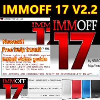 2023 Горячая продажа программного обеспечения iMMOFF17 EDC17 Immo Off Ecu Program NEUROTUNING Immoff17 бесплатный keygen+ бесплатная помощь в установке+ установить видео
