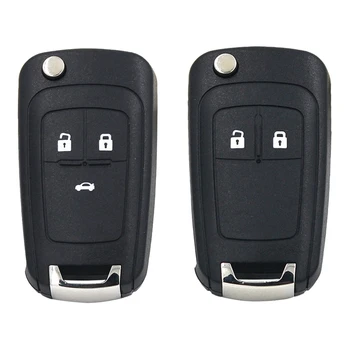 2X 3 кнопки / 2 кнопки 434 МГц с чипом ID46 Автомобильный брелок дистанционного управления для Chevrolet Aveo Cruze Orlando HU100 Blade