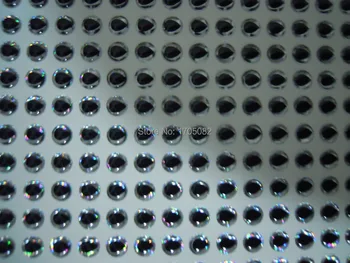 500 шт. 5 мм Серебро 3D ГолографическийСлеза Капля Зрачок Рыбалка Приманка Глаза Джигс Ремесла Куклы
