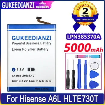 GUKEEDIANZI Аккумулятор LPN385370A 5000 мАч для мобильного телефона Hisense HLTE730T A6L Батарея