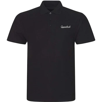 Lyprerazy Мужская повседневная рубашка-поло Коннектикут - CT Вышитая рубашка для гольфа с коротким рукавом