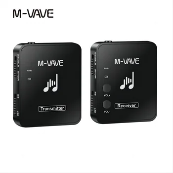 M-VAVE WP-10 2,4 ГГц Беспроводная система передачи монитора наушников Перезаряжаемый передатчик и приемник
