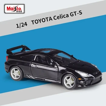 Maisto 1:24 Toyota Celica GTS 2004 Alloy Модель автомобиля Литье под давлением Металл Игрушечное транспортное средство Миниатюрная масштабная модель Автомобиль Симулятор Коллекция