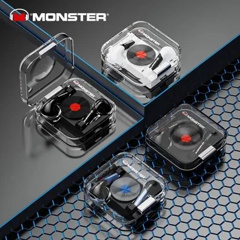 Monster Оригинальные наушники XKT01 TWS Bluetooth 5.2 Беспроводные наушники HIFI Спортивные наушники с шумоподавлением 2023 Новинка