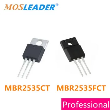 Mosleader 50ШТ MBR2535CT TO220 MBR2535FCT TO220F MBR2535 Высокое качество