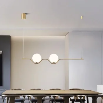 Nordic goldenПотолочная люстра Освещение Обеденный стол Декор Светильники Современный минималистичный звездный дом Лампа для гостиной