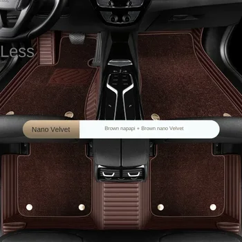 PU кожа + нано бархат индивидуальный автомобильный коврик для Volkswagen Vw Polo 2006-2010 2011-2018 Polo GTI Аксессуары для интерьера