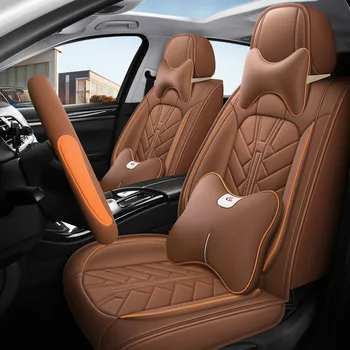 PU кожаный чехол на сиденье автомобиля для Ford Focus Mondeo Wing Tiger Lavida Hyundai ix35 Протектор автоаксессуаров