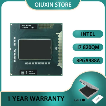 Quad-Core i7 820Q PGA988 SLBLX Мобильный процессор Оригинальный lntel Core i7 820QM 1,73 ГГц i7-840QM Процессор для ноутбуков бесплатная доставка