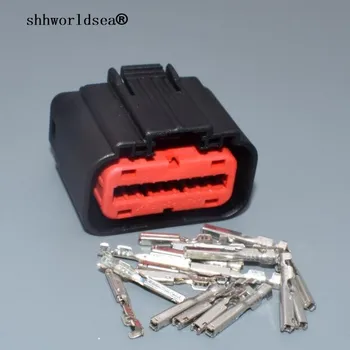 shhworldsea 18 Pin Way авто 1,5 мм авто водонепроницаемый авто жгут проводов разъем штекер корпус авто провод штекер 1488533-5 1488533-6