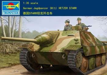 Trumpeter 05524 1/35 Jagdpanzer 38T Hetzer Starr Комплект бронеавтомобиля TH06524