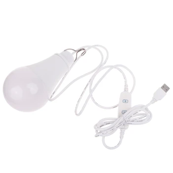 USB Лампа 5 В Портативный Кемпинг Фонарь Лампа Светодиодный USB Питание Чтение Книга Свет Для Наружного Кемпинга Палатка Освещение Дропшиппинг