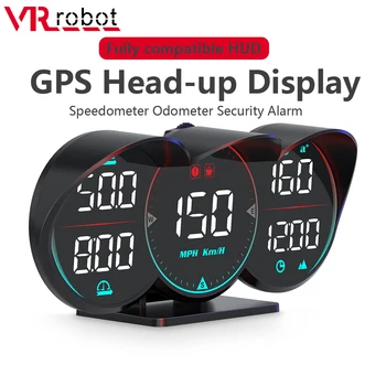 VR Робот GPS Автомобиль Проекционный дисплей Автомобильный цифровой спидометр Одометр Охранная сигнализация Бортовой компьютер Автомобильные аксессуары