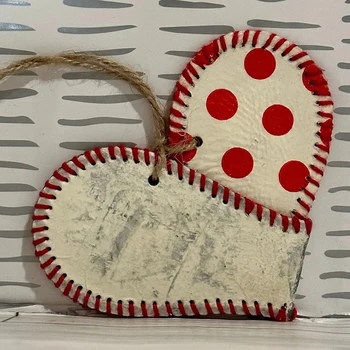 Бейсбольный кулон в форме сердца в винтажном стиле ручной работы с подвесной веревкой Любовный кулон для любителей бейсбола День святого Валентина