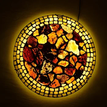 Винтажные светильники для потолка LED Lamp Гостиная Спальня Люстра Домашнее освещение Богемный витраж Luminaria Decor