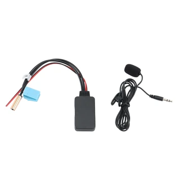 Для Blaupunkt Radio 8Pin Mini ISO Port 3,5 мм Audio Aux In Bluetooth Микрофон