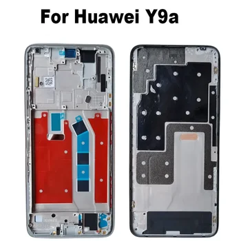 Для Huawei Y9A Рамка средней рамы Передняя рамка Передний корпус Лицевая панель шасси Запасные части FRL-22 FRL-23 FRL-L22 FRL-L23