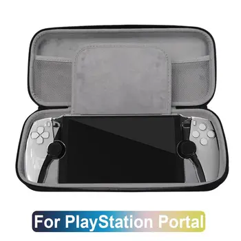  для PlayStation Portal Сумка для хранения EVA Чехол для переноски EVA Ударопрочный защитный чехол Ручная консоль Сумка для PS5 Аксессуары