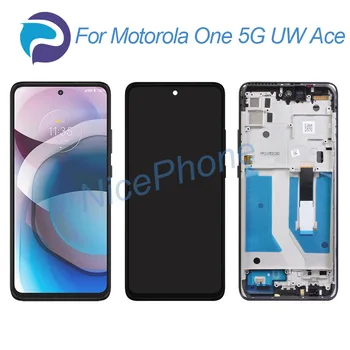 для ЖК-экрана Motorola One 5G UW Ace + сенсорный дисплей дигитайзера 2520 * 1080 Moto One 5G UW Ace ЖК-дисплей