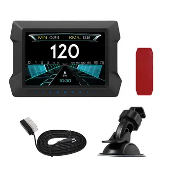 Многофункциональный автоматический GPS Проекционный дисплей Интеллектуальный датчик Автомобильная электроника Спидометр Охранная сигнализация Вода Масло Температура Превышение скорости