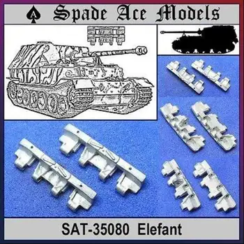 Модели Spade Ace SAT-35080 Металлическая гусеница в масштабе 1/35 для немецкого танка Elefant