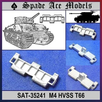 Модели Spade Ace SAT-35241 Металлические гусеницы в масштабе 1/35 для US M4 Sherman HVSS T66