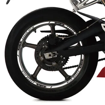 Наклейки на внутреннее колесо мотоцикла светоотражающие декоративные наклейки Fit YAMAHA MT-15