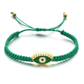Новинка 2023 Турецкий браслет от сглаза для женщин Глаз Плетеная веревка Ювелирные изделия Pulsera Mujer Moda Подарок Греческие браслеты для глаз