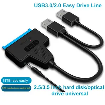 Новый USB-кабель SATA 3 Адаптер SATA-USB 3.0 Поддержка до 6 Гбит/с 2,5-дюймовый внешний твердотельный накопитель HDD Жесткий диск 22-контактный SATA III A25 2.0