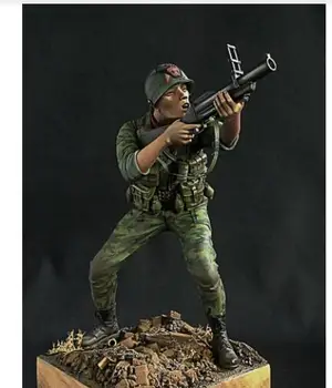 Новый В разобранном виде 1/16 111 мм ARVN Ranger (Вьетнам) солдат НЕ ИМЕЕТ БАЗЫ Набор смолы DIY Игрушки Неокрашенная модель из смолы