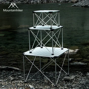 Новый портативный легкий алюминиевый складной стол для кемпинга и пикника
