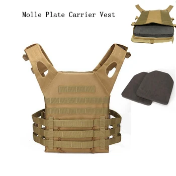  Новый страйкбольный тактический жилет JPC с 2 шт. Защитная EVA Pad Military SAPI Shock Plate Carrier Dummy Foam Охотничья броня Жилет для тела