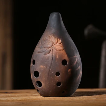 Профессиональная высококачественная керамика на 10 лунок Сюнь Игра на Сюнь Тон F тон G Ocarina Древний инструмент для начинающих художников Исполнителей