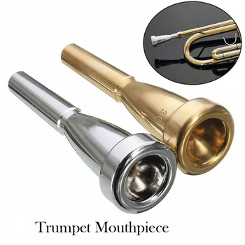 Профессиональный мундштук для трубы Meg 3C/5C/7C Размер для Баха Аксессуары для музыкальной трубы для начинающих Части или упражнение для пальцев