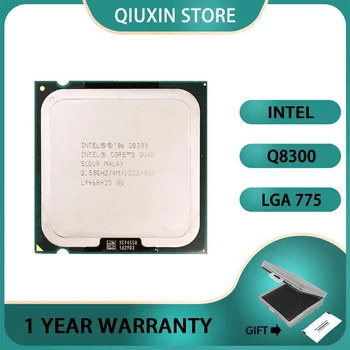 Процессор 2,5 ГГц Четырехъядерный четырехпоточный LGA 775 Intel Core 2 Quad Q8300 Процессор 4 млн 95 Вт