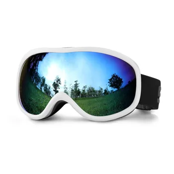 Сферические лыжные очки Лыжные очки Двойная защита от запотевания на открытом воздухе для мужчин и женщин Лыжные очки