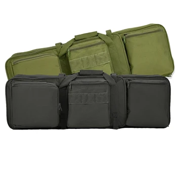 Тактическая сумка для переноски винтовки M4 Чехол для охотничьего оружия для страйкбольного пейнтбола с ремешком для переноски Военный плечевой рюкзак Кобура для оружия
