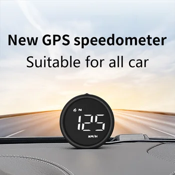 Универсальный HUD Проекционный дисплей USB Авто GPS Спидометр на приборной панели Одометр Гаджеты Цифровые датчики скорости для автомобиля Мотоцикл Скутер